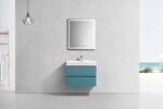 KubeBath Bliss BSL30-TG Wall Mount Modern Bathroom Vanity - Image 2