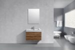 KubeBath Bliss BSL36-GCN Wall Mount Modern Bathroom Vanity - Image 2