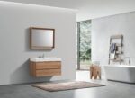 KubeBath Bliss BSL36-HO Wall Mount Modern Bathroom Vanity - Image 3