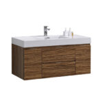KubeBath Bliss BSL48-GCN Single Sink Wall Mount Vanity