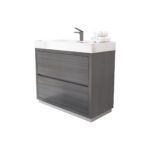 KubeBath Bliss FMB40-VAG Freestanding Bathroom Vanity