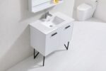 KubeBath Bosco KB36GW Modern Bathroom Single Vanity - Image 5