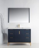 KubeBath Divani KD9948Blue Freestanding Single Sink Vanity - Image 11