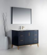 KubeBath Divani KD9948Blue Freestanding Single Sink Vanity - Image 12