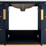 KubeBath Divani KD9948Blue Freestanding Single Sink Vanity - Image 9