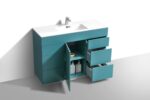 KubeBath Milano KFM48S-TG Single Sink Bathroom Vanity - Image 5
