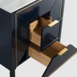 KubeBath Vetro KV8836BLUE Vanity With Quartz Counter Top - Image 6