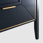 KubeBath Vetro KV8836BLUE Vanity With Quartz Counter Top - Image 7