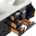 KubeBath Vetro KV8860BLUE Vanity With Quartz Counter Top - Image 7