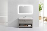 KubeBath Levi L1200HGASH Modern Bathroom Vanity - Image 4