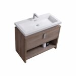 KubeBath Levi L800BTN Modern Bathroom Vanity