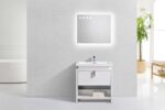 KubeBath Levi L800GW Modern Bathroom Vanity - Image 4
