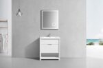 KubeBath Nudo NUDO32-GW Modern Bathroom Vanity - Image 6