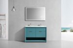 KubeBath Nudo NUDO48D-TG Double Sink Bathroom Vanity - Image 3