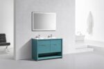 KubeBath Nudo NUDO48D-TG Double Sink Bathroom Vanity - Image 4