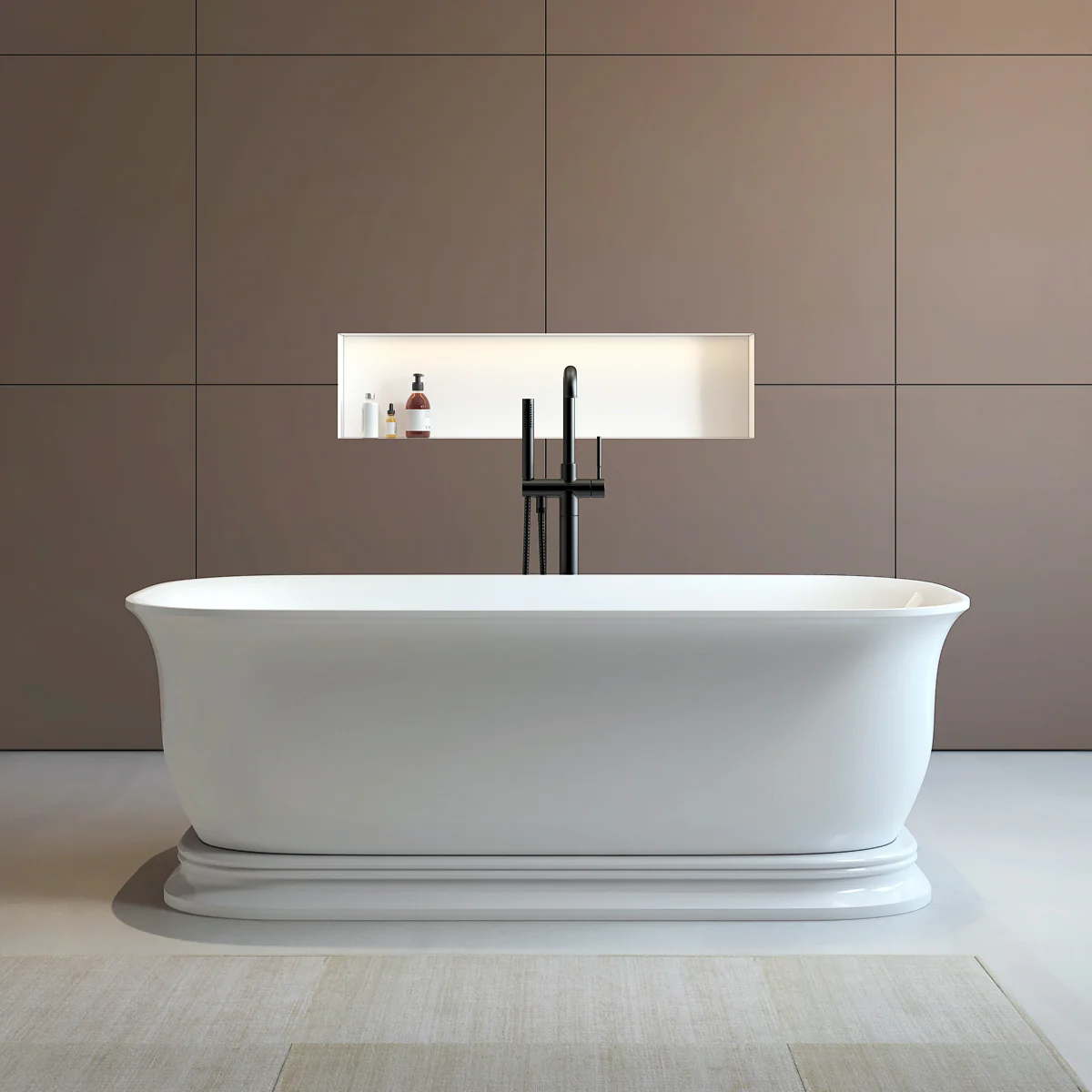 1 Bain Signature Marilyn 67 Freestanding Bathtub - Image 1