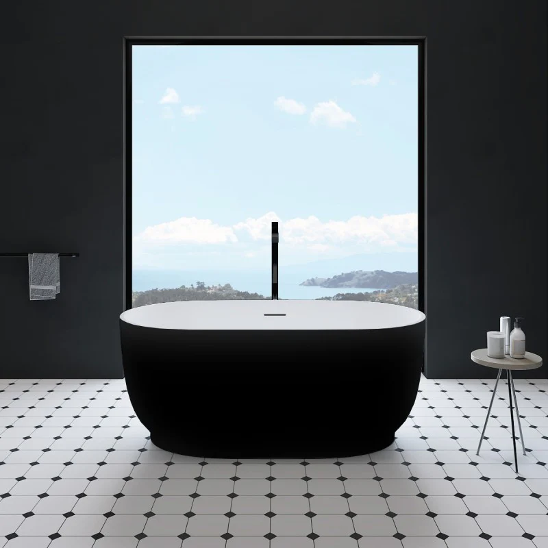 1 Bain Signature Elias 67-BK Freestanding Bathtub - Image 1