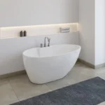 Bain Signature Dove 56 White Freestanding Bathtub - Image 7