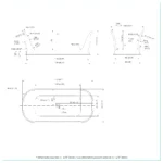 Bain Signature Marilyn 67 Freestanding Bathtub - Image 7