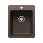 Blanco 403671 Liven 17 SILGRANIT Single Bowl Dual‑Mount Bar Sink