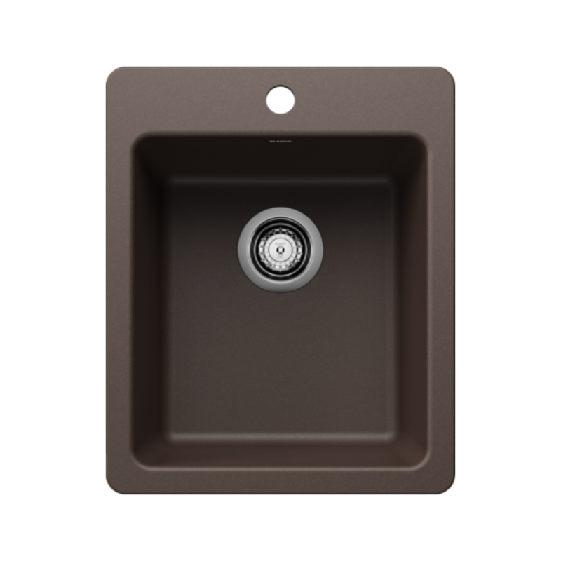 Untitled design (1) Blanco 403671 Liven 17 SILGRANIT Single Bowl Dual‑Mount Bar Sink - Image 1