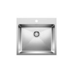 Blanco 402614 QUATRUS R15 Stainless Steel Single Bowl Drop-in Kitchen Sink