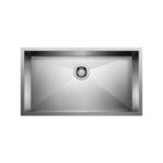 Blanco 401248 QUATRUS U 1 Super Single Stainless Steel Single Bowl Undermount Kitchen Sink