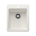 Blanco 403669 Liven 17 SILGRANIT Single Bowl Dual-Mount Bar Sink