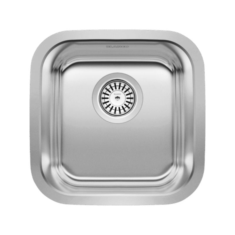 Untitled design (20) Blanco 401029 STELLAR U Bar Stainless Steel Single Bowl Undermount Bar Sink - Image 1