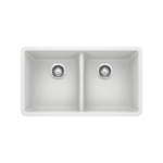 Blanco 401269 Horizon U 2 SILGRANIT Double Bowl Undermount Kitchen Sink
