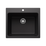 Blanco 401902 Liven Laundry SILGRANIT Single Bowl Dual-Mount Laundry Sink