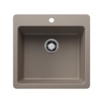 Blanco 403662 LIVEN 21 Single SILGRANIT Undermount/Drop-in Kitchen Sink