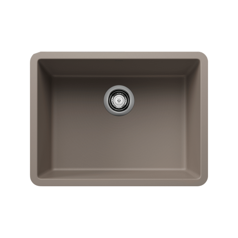 Untitled design (60) Blanco 401884 Precis 24 SILGRANIT Single Bowl Undermount Kitchen Sink - Image 1