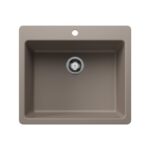 Blanco 403654 Liven 25 SILGRANIT Truffle Dual‑Mount Kitchen Sink