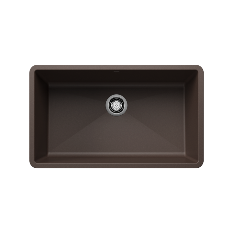Untitled design (68) Blanco 400889 Precis U Super Single SILGRANIT Single Bowl Undermount Kitchen Sink - Image 1