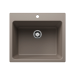 Blanco 401907 Liven Laundry SILGRANIT Single Bowl Dual‑Mount Kitchen Sink