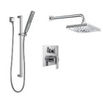 Delta SKD11 Square Pressure Balance Shower Kit