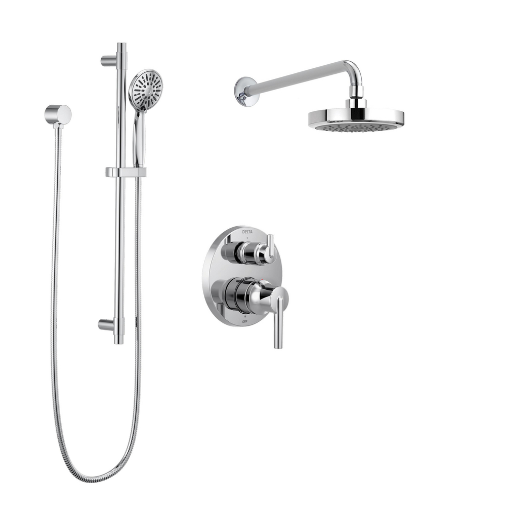 1 Delta SKD18 Trim Only Round Pressure Balance Shower Kit - Image 1