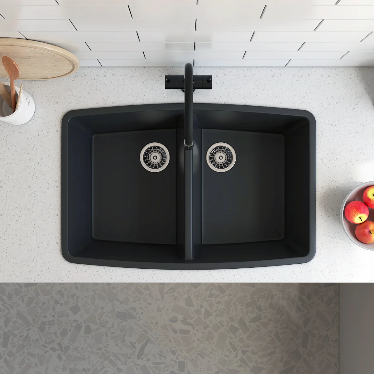 1 Bain Signature Bonnie Granite Sink Black - Image 1