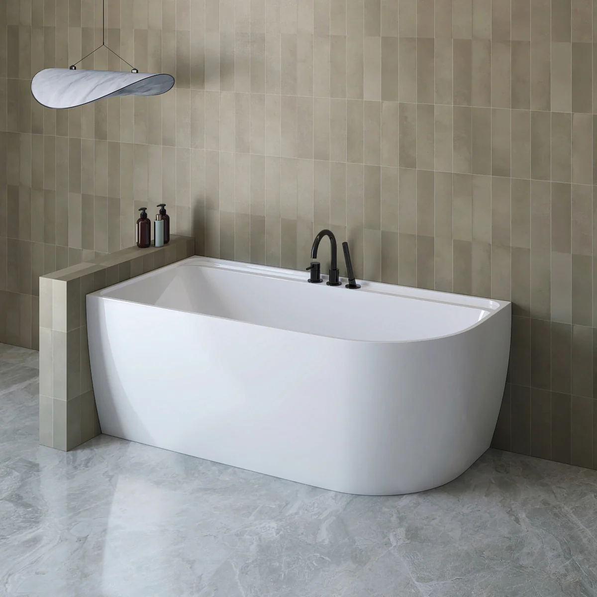 1 Bain Signature Ethan 59 Left Bathtub - Image 1