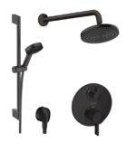 Hansgrohe Pulsify SKH1 Thermostatic Shower Kit Round - Image 2