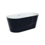 Bain Signature Annalise 60 Black Marble Bathtub - Image 6