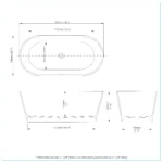 Bain Signature Arielle Transparent Black Bathtub - Image 8