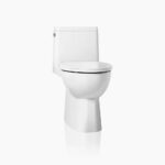 Kohler K-78080-0 Reach® One-piece Compact Elongated Toilet With Skirted Trapway, 1.28 Gpf White