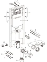 Duravit D-NEO + Geberit Alpha WALL-HUNG Toilet Complete package - Image 10