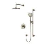 Riobel Arca 2-Way Shower System Trim with Hand Shower and Shower Head TKIT323AA-CW (Without Rough-in)