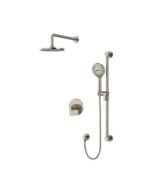 Riobel Arca 2-Way Shower System Trim with Hand Shower and Shower Head TKIT323AA-CW (Without Rough-in)