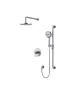 Riobel Arca 2-Way Shower System Trim with Hand Shower and Shower Head TKIT323AA-CW (Without Rough-in) - Image 4
