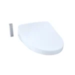 Toto S550e - SW3056AT40#01  WASHLET+ and Auto Flush Ready Electronic Bidet Toilet Seat with EWATER+ and Auto Open and Close Contemporary Lid, Elongated - Cotton White