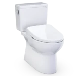 Toto Glaston™ + S7A WASHLET®+ Two-Piece Toilet - 1.28 GPF